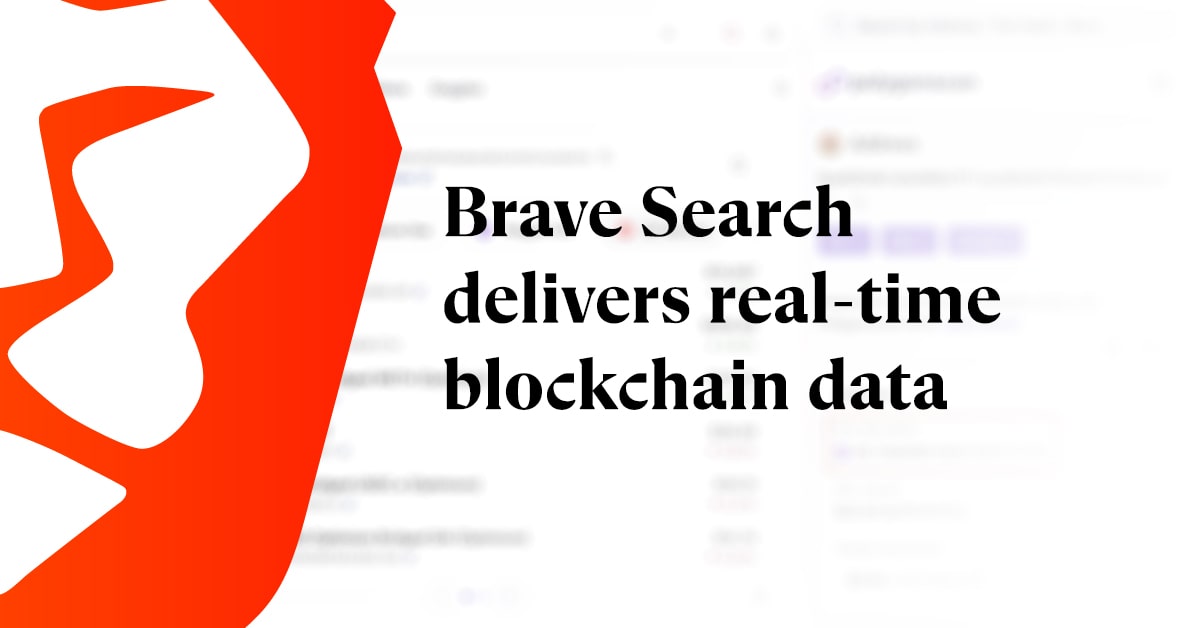 real-time blockchain data