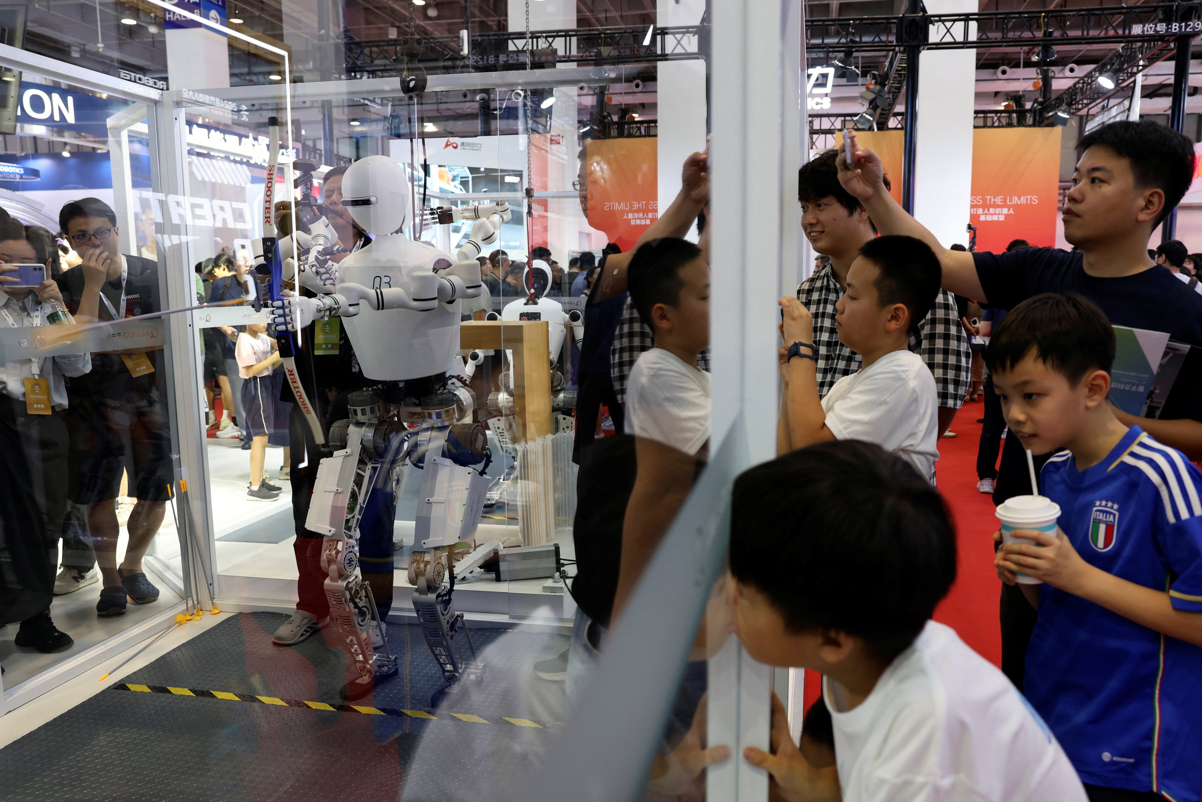 automation robot blockchain events