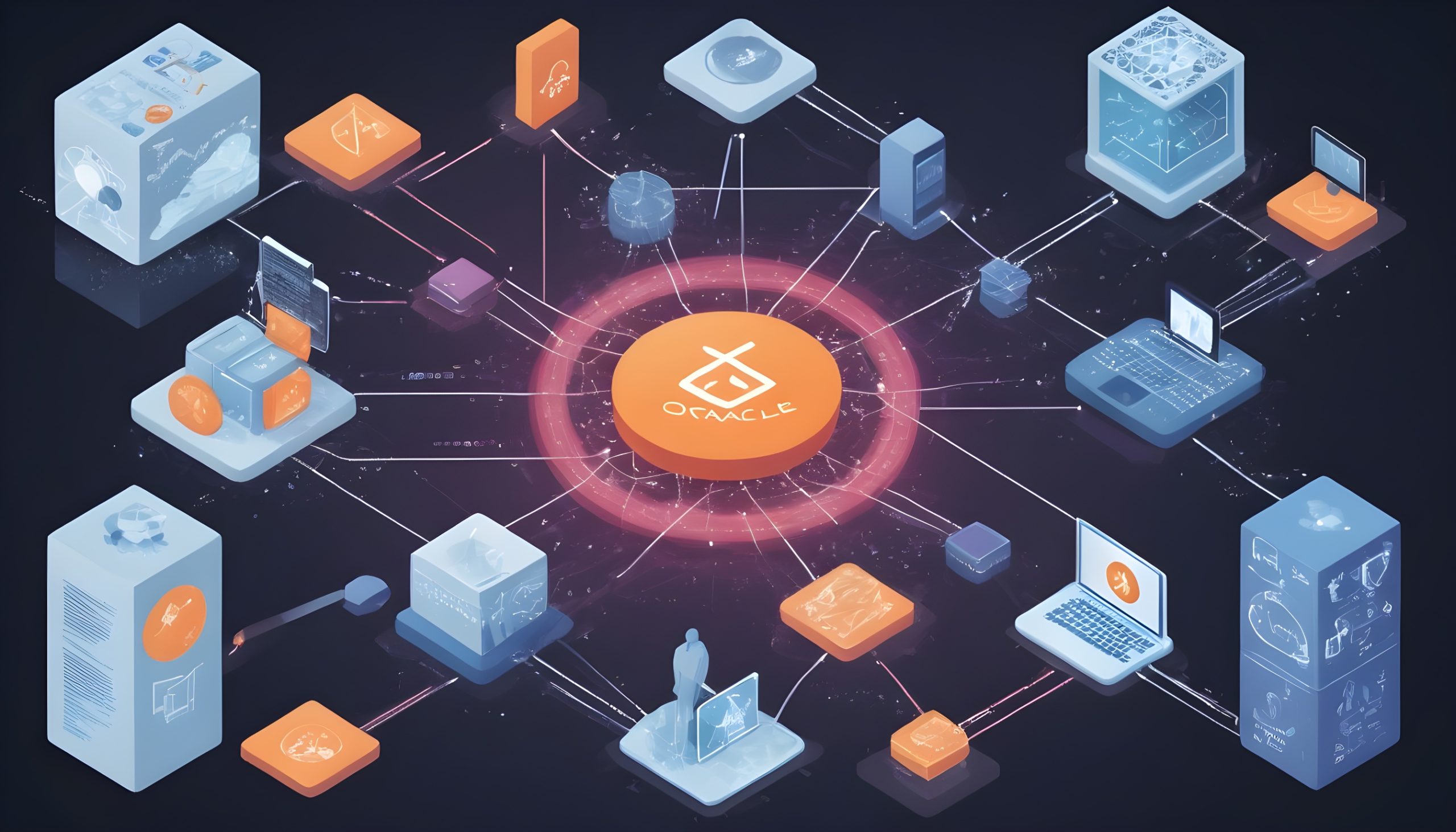 blockchain transparency oracle icon